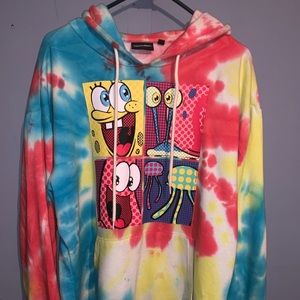 Sponge bob hoodie medium